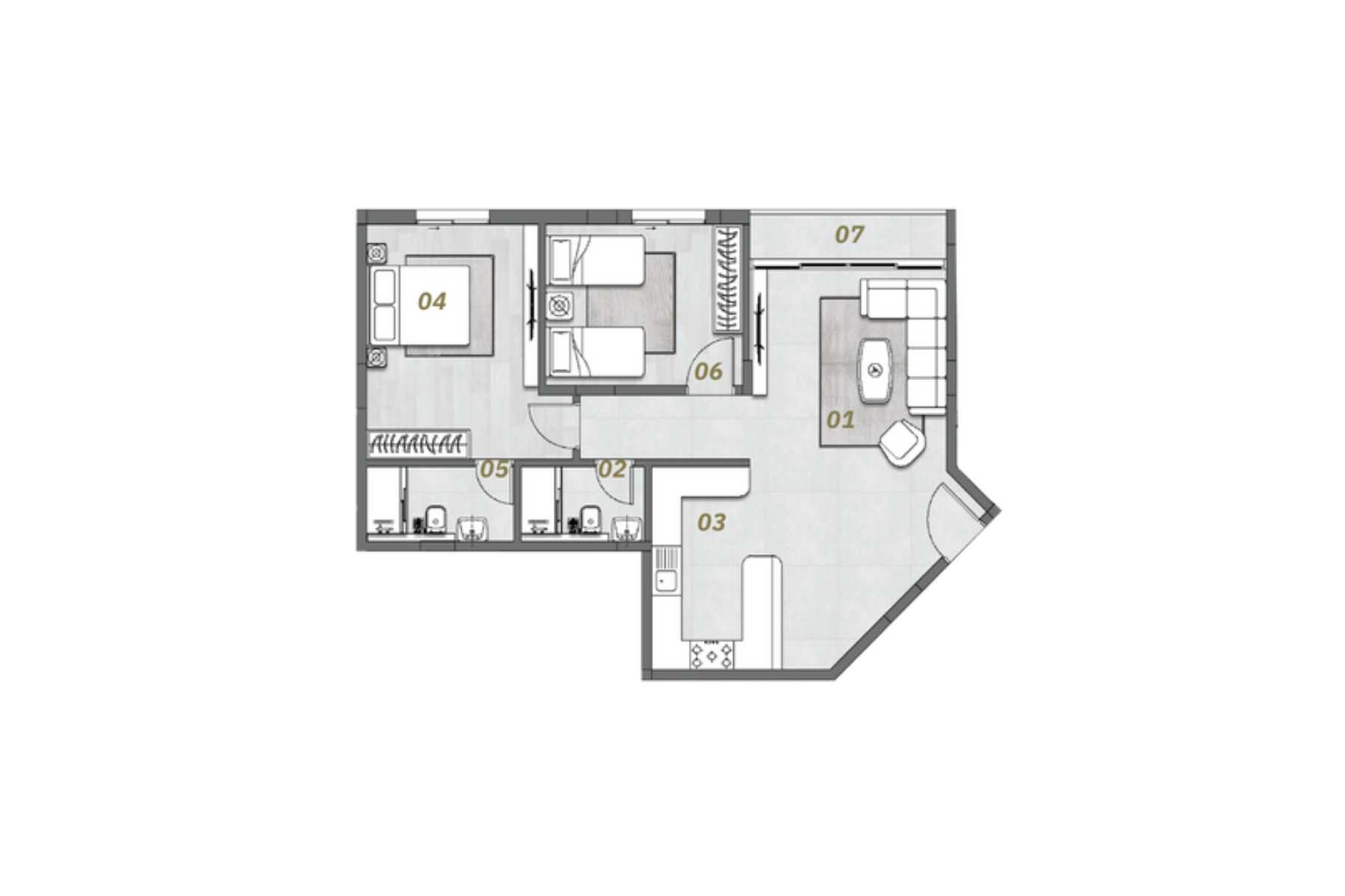 First Floor Plan F-15