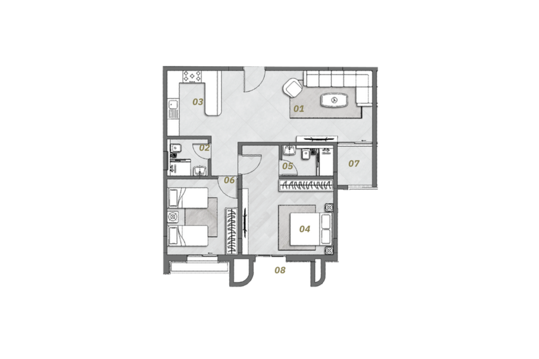 First Floor Plan F-23