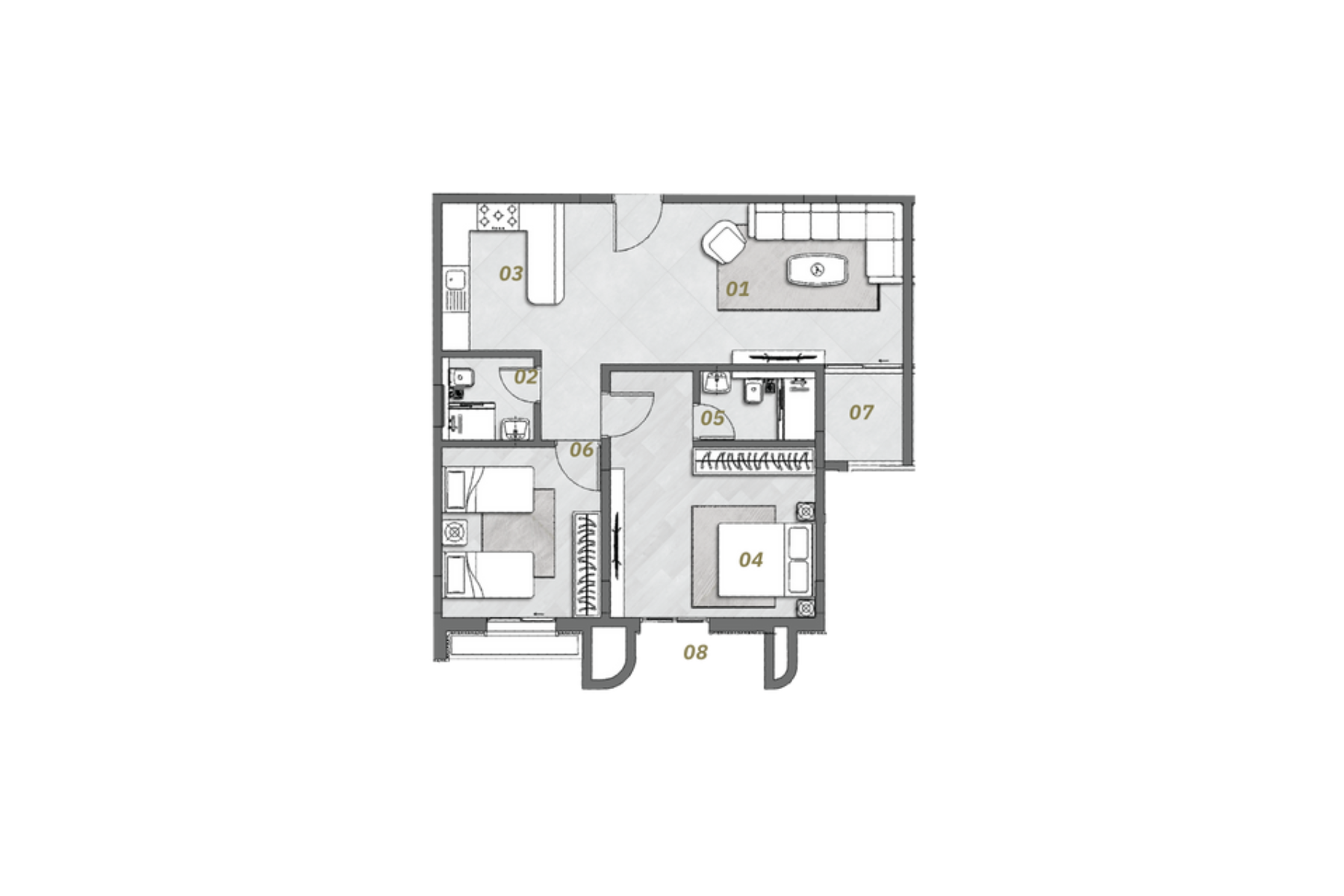 First Floor Plan F-24