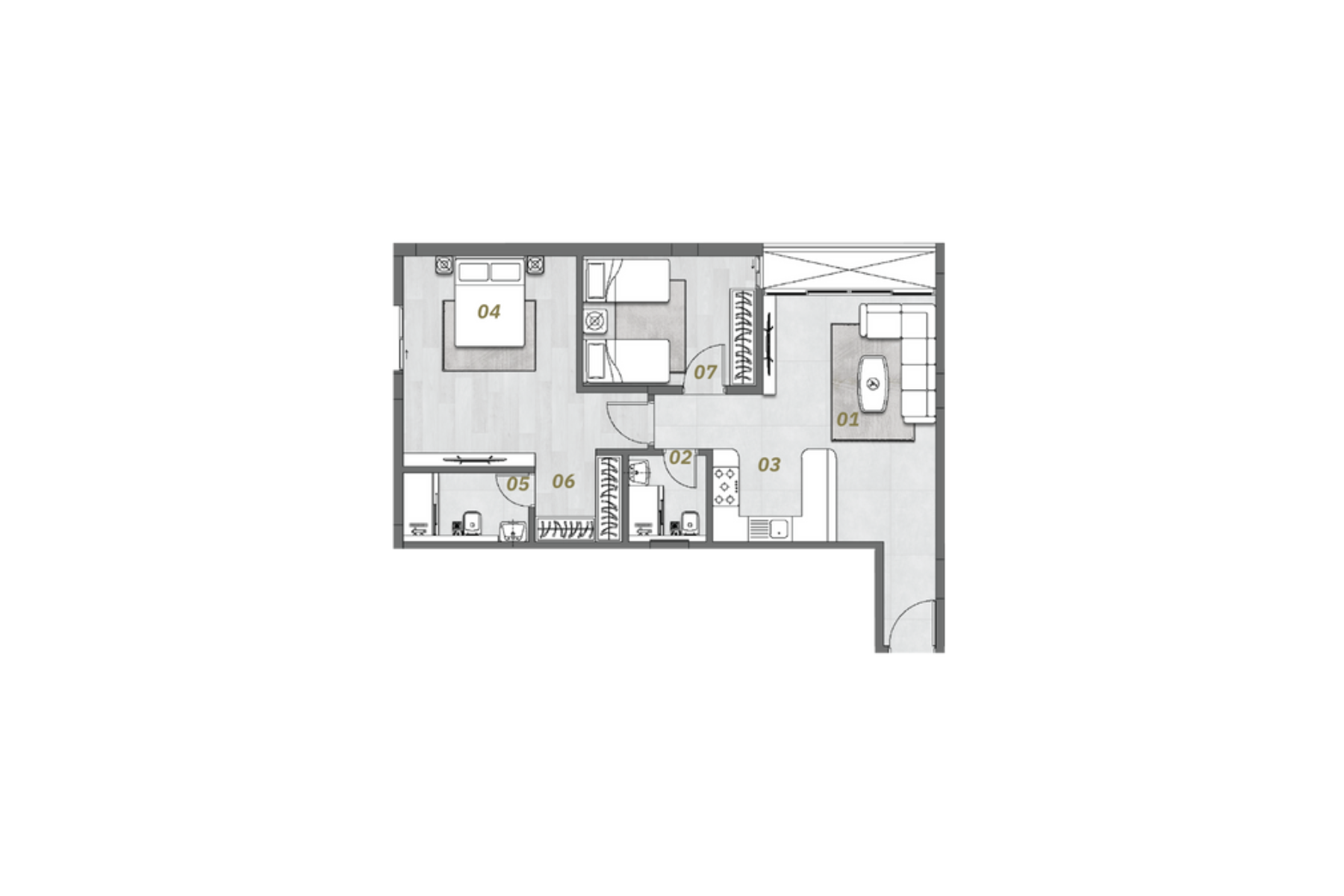 Second Floor Plan S-33