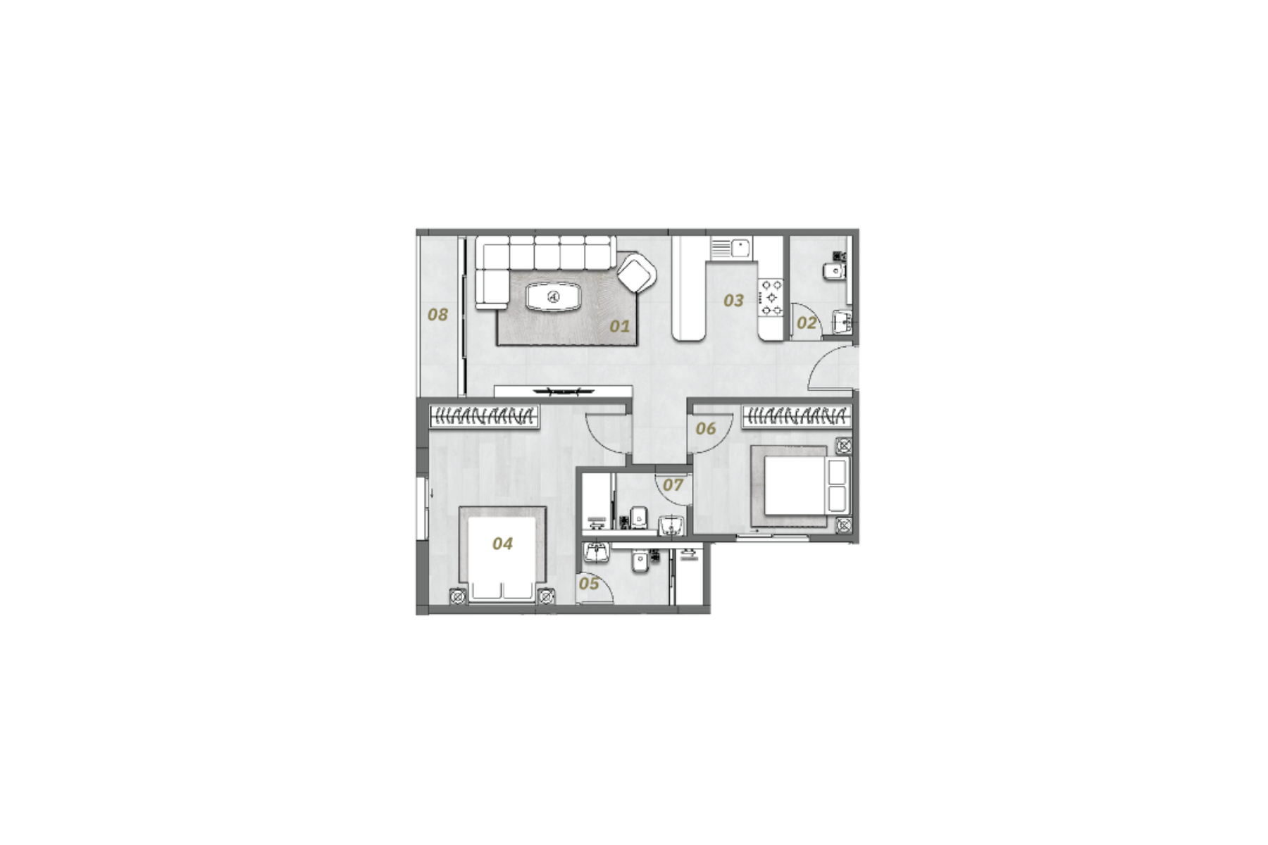 Second Floor Plan S-34