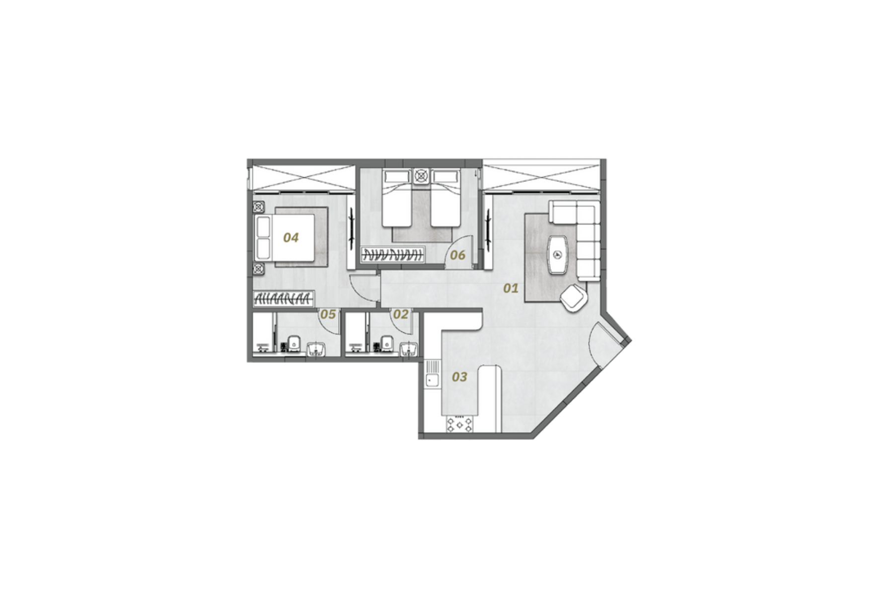 Second Floor Plan S-46